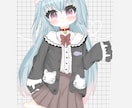 かわいい女の子イラストお描きします アイコン以外にもプレゼントとしても良いですよ！ イメージ3