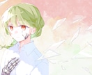 一枚絵作成いたします 綺麗系の透明感のある絵柄でイラストを描きます！ イメージ1