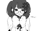 可愛いアイコンやキャラクターを作ります ラフ感・可愛らしい雰囲気・ダーク・地雷系なんでも描きます イメージ10