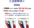 Canva→イラレ変換、迅速対応でサポートできます Canvaデータをイラストレーターの入稿用データに変換します イメージ4
