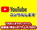 登録２万人以上のYouTuberがコンサルします ２万人のチャンネル運営。経験談をもとに徹底サポートします。 イメージ1