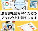 決算書を読み解くためのノウハウをお伝えします 決算書がスラスラ読めるようになりたいあなたに最適 イメージ1