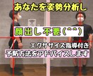 姿勢改善✨顔出し不要✨あなたの姿勢を分析します 姿勢が悪い原因を知り、痛みを和らげませんか？ イメージ1