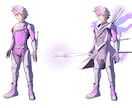 Vtuber向けキャラ制作＋Live2D対応します 導入サポート付き　現役芸大生　企業Vtuberデザイン経験有 イメージ7