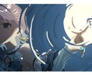 厚塗り調のイラスト描きます カッコいいからkawaiiまで イメージ6