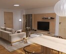 1部屋から3Dパース作成します ご自宅の内装・インテリアにお悩み中の方へ3Dパースを作成 イメージ3