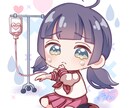 キュート♡なデフォルメSNSアイコン描きます ぷにぷに優しいSDイラストで｢かわいい｣を提供します！ イメージ2