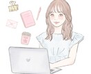 SNS・Web向け女性オリジナルイラスト描きます 挿絵・冊子・SNSなど幅広く対応します イメージ8