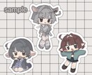 ミニキャライラスト、描きます SNSアイコンやグッズにぴったりです！ イメージ2