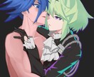 从少女到年轻人 ◆ 绘制引人注目的插图ます 你可以从我这里约到多样化的插画 イメージ6