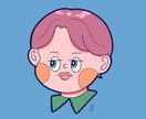 ファンシーポップなアイコンイラスト描きます ポップでかわいいアイコンを制作します。 イメージ2