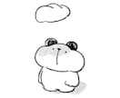 アナログ風のかわいい動物イラストを制作します SNSのアイコンにお悩みの方へ、癒しで周りと差をつけます！ イメージ4