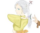 オリジナルのイラスト（立ち絵など）を制作します アイコンや動画、SNSのサムネイルなど個人的な使用に イメージ1