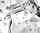 小説の挿絵お描きします 華やかなイラストをお届けします! イメージ5