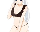 TwitterやYouTubeの等アイコンかきます SNSのアイコンかきます女の子が得意です イメージ7
