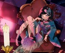 TRPG立ち絵やMV、SNSなどのイラスト描きます 目立つ作風で皆に注目されるイラストをご提供！ イメージ3