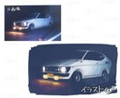 お気に入りの写真をイラストにします リアルだけどラフっぽいタッチが特徴のイラストにします！ イメージ2
