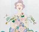 レトロで雰囲気のあるイラスト描きます ビジュアル作り、挿絵やDM作成にアイキャッチなイメージを イメージ1