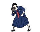 シンプルで可愛いイラスト描かせていただきます ！アイコンやプレゼントにぜひ！ イメージ3