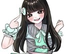 あなただけの可愛いイラストを描きます キラキラした可愛いイラストをお描きします(˶ᐢ_ᐢ˶) イメージ1