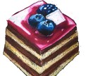 チョークアートでスイーツの絵を描きます 新作のスイーツなどのメニュー表や看板に。 イメージ2