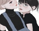 クールで可愛い女の子描きます 配信やsnsアイコンに可愛い子を是非！！ イメージ10