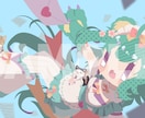 SDイラストに！４頭身デフォルメキャラを作成します かわいくてデザインチックなキャラであなたの魅力をアピール！ イメージ7