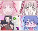 可愛いイラスト描きます 創作キャラクターのイラストを描きます イメージ1