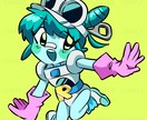 格安！イラスト全般描きます 動きのある元気な雰囲気のイラストが得意です！ イメージ3