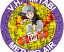 似顔絵でエンブレムお作りします アニメチック似顔絵をもとにエンブレムに仕上げます。 イメージ1