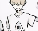 アナログでアイコン描きます 自動着色。スマホ撮影。【オリジナル・版権可】 イメージ3