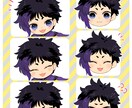 5月限定値下げ中！商用利用可！ミニキャラ描きます 商用利用&サンプル利用不可オプション無料！グッズやアイコンに イメージ6