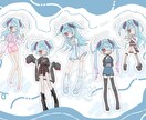 月にお一人様限定！ご希望に沿ったイラスト描きます 可愛い絵柄のイラストを提供いたします！ イメージ8