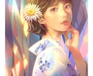 お写真を、ちょっと漫画アニメちっくにお描きします お祝いのプレゼント、アイコン、ポスターなどにどうぞ！！ イメージ5