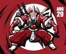 和洋折衷かわいい・かっこいいキャラクターを描きます 海外からのご依頼経験あり！和洋折衷キャラを求める方へ イメージ4