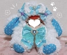 推しぬいのお洋服をオーダーメイドで制作します ぬい服の色、リボンの色、イメージなど自由です。ご相談下さい。 イメージ1