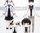 Vtuberアバター制作をします キャラデザ〜モデリングまで一括制作可能！【商用可】 イメージ4