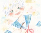 雰囲気似顔絵描きます 水彩と色鉛筆でアナログらしいあたたかさを＊ イメージ4