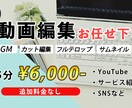 YouTubeの動画編集をします テンプレート編集ではなく、素材を活かして仕上げます イメージ1