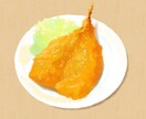 食べ物のイラストを描きます メニューデザインにも、CDジャケットにも。 イメージ4
