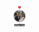 インスタ風デザインでプロフィールムービー作ります 修正回数無制限・好きな音楽・写真もたくさん使えます イメージ10