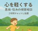 心を軽くする愚痴・悩みの傾聴相談します ２時間チャットで心に寄り添い、現実的な解決をサポート イメージ4