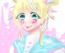 アイコン制作を1000円でいたします 可愛いイラストでオリジナルアイコンほしい方におすすめです イメージ1