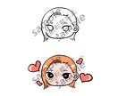 SNS用ヘッダー作成いたします ご依頼主様のキャラもSDに☺︎ イメージ2