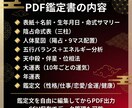 算命学の命式鑑定書PDF自動生成ツールを提供します 人体星図＋大運＋天中殺まで全自動でPDF鑑定書を生成 イメージ2