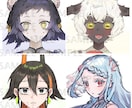 格安！SNSなどに！アイコン描きます キラキラ・爽やかな雰囲気のアイコンを提供いたします イメージ2