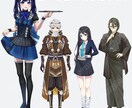 魅力的なキャラクタデザインを致します あなただけの魅力的なキャラクターデザインを行います イメージ1