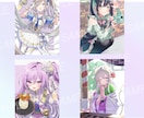 キャラクターイラストを描きます サムネイルや立ち絵、VTuberデザインを考えます！ イメージ4