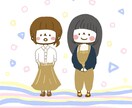 ゆるふわでかわいい感じのイラストを描きます イラストカット、SNSのアイコン、ブログ・ホームページに！ イメージ3