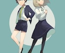 全身イラストお描きします ニーズに合わせた表情やポーズをご提供!!キャラシ立ち絵にも イメージ4